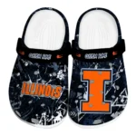 illinois-fighting-illini-clog-customized-graffiti-burst-blue-black-best-selling.webp