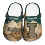 illinois-fighting-illini-clog-personalized-cracked-landscape-fir-green-beige-best-selling.webp