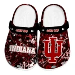 Indiana Hoosiers Clogs - Custom Graffiti Burst Red Black 1 indiana-hoosiers-clog-custom-graffiti-burst-red-black-best-selling.webp
