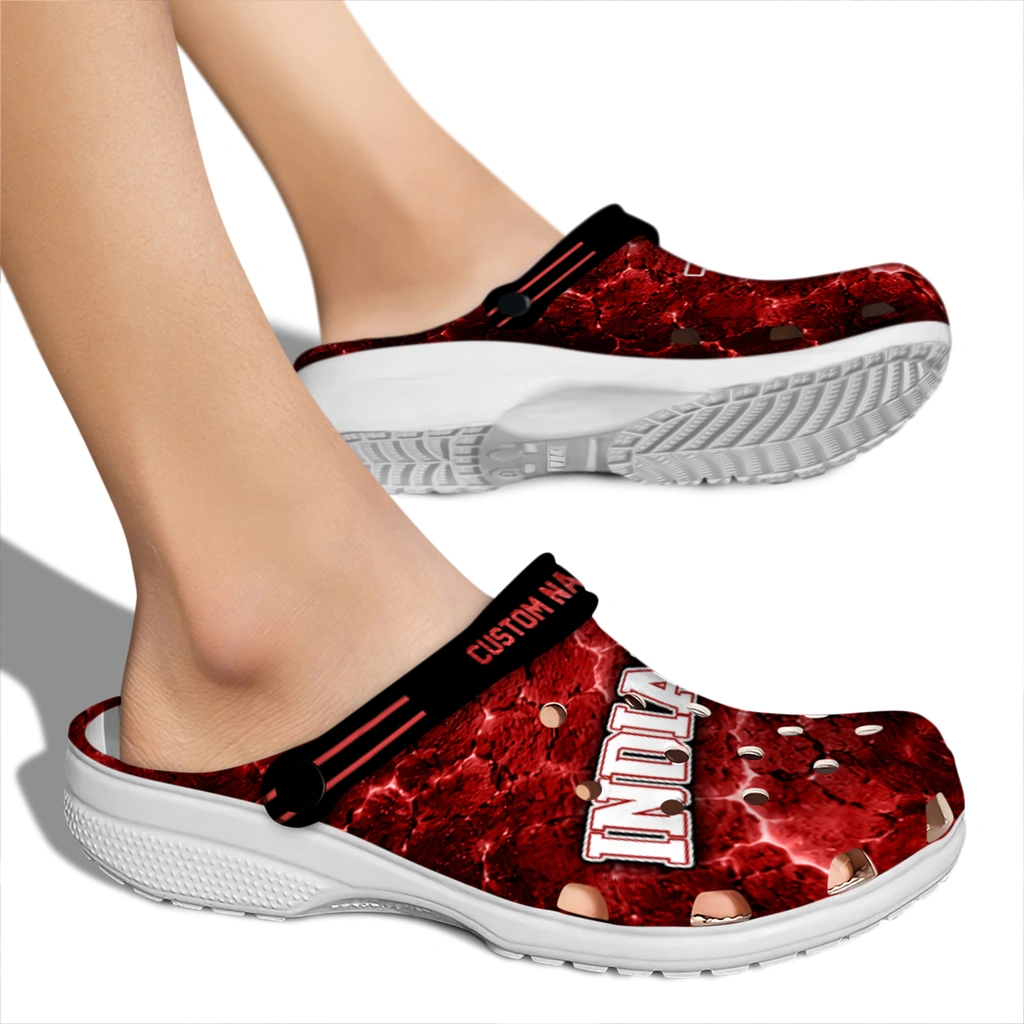 indiana-hoosiers-clog-personalized-cracked-energy-red-black-fashion-forward.webp