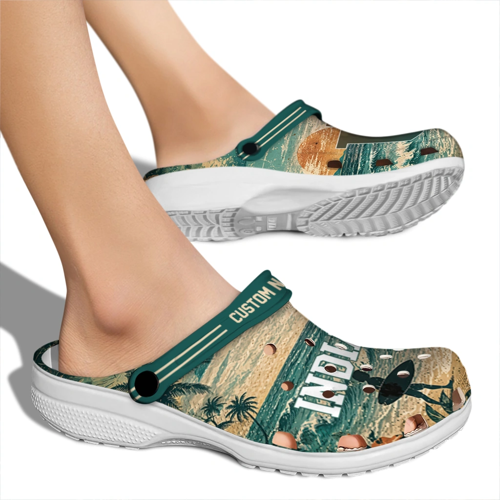 indiana-hoosiers-clog-personalized-wave-scene-fir-green-fashion-forward.webp
