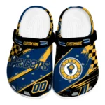 indiana-pacers-clog-personalized-checkered-streaks-blue-black-best-selling.webp