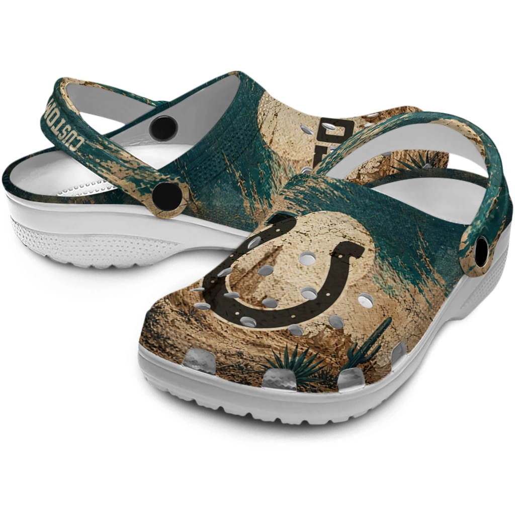 indianapolis-colts-clog-custom-cracked-landscape-fir-green-beige-high-quality.webp