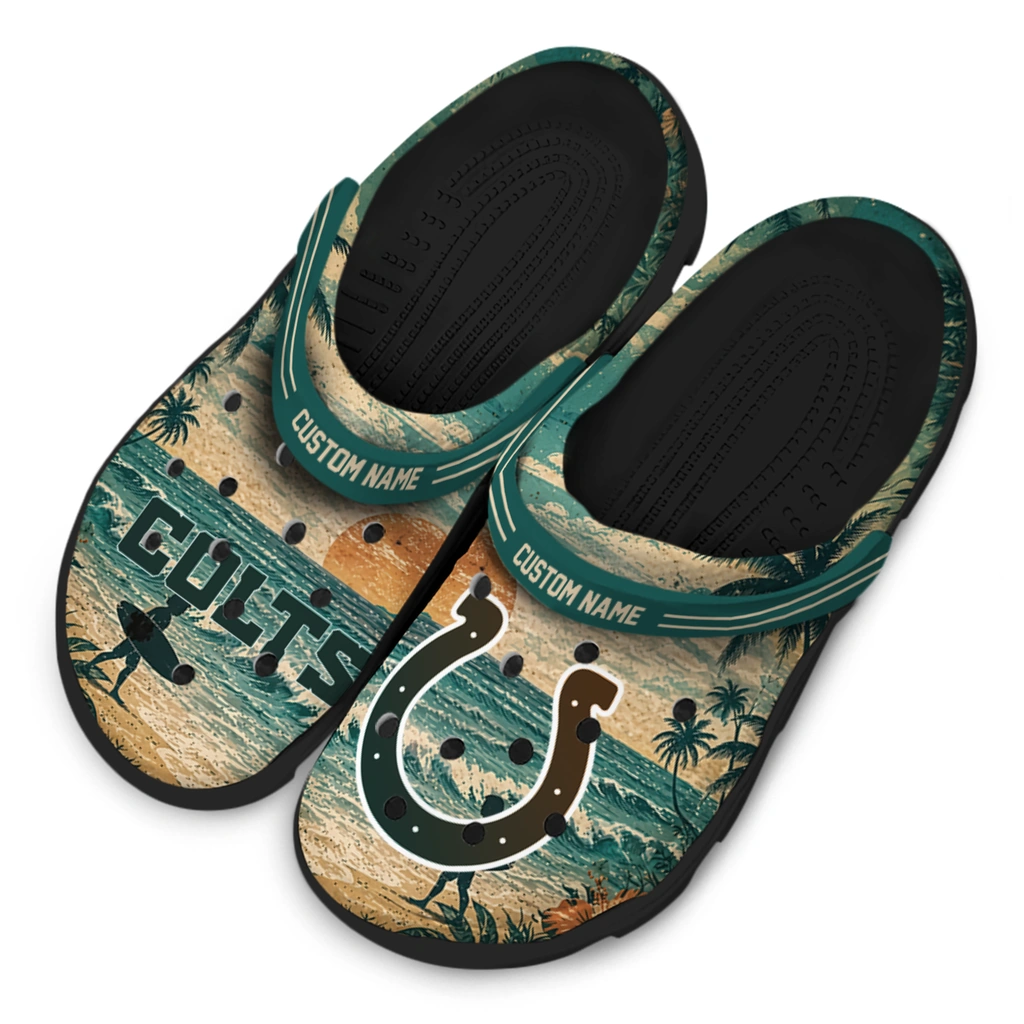 indianapolis-colts-clog-customized-wave-scene-fir-green-latest-model.webp