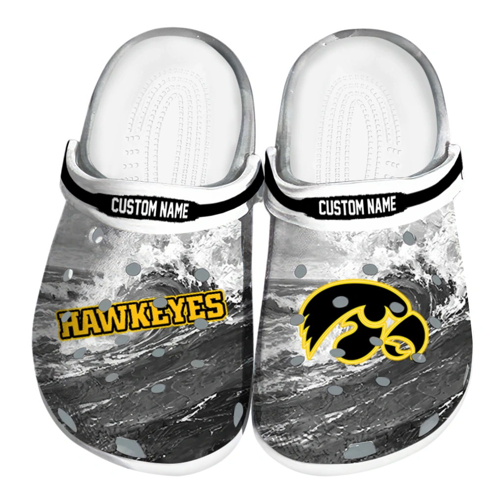 iowa-hawkeyes-clog-personalized-wave-swirl-black-white-best-selling.webp iowa hawkeyes clog personalized wave swirl black white best selling