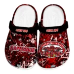 Jacksonville State Gamecocks Clogs - Customized Graffiti Burst Red Black 1 jacksonville-state-gamecocks-clog-customized-graffiti-burst-red-black-best-selling.webp