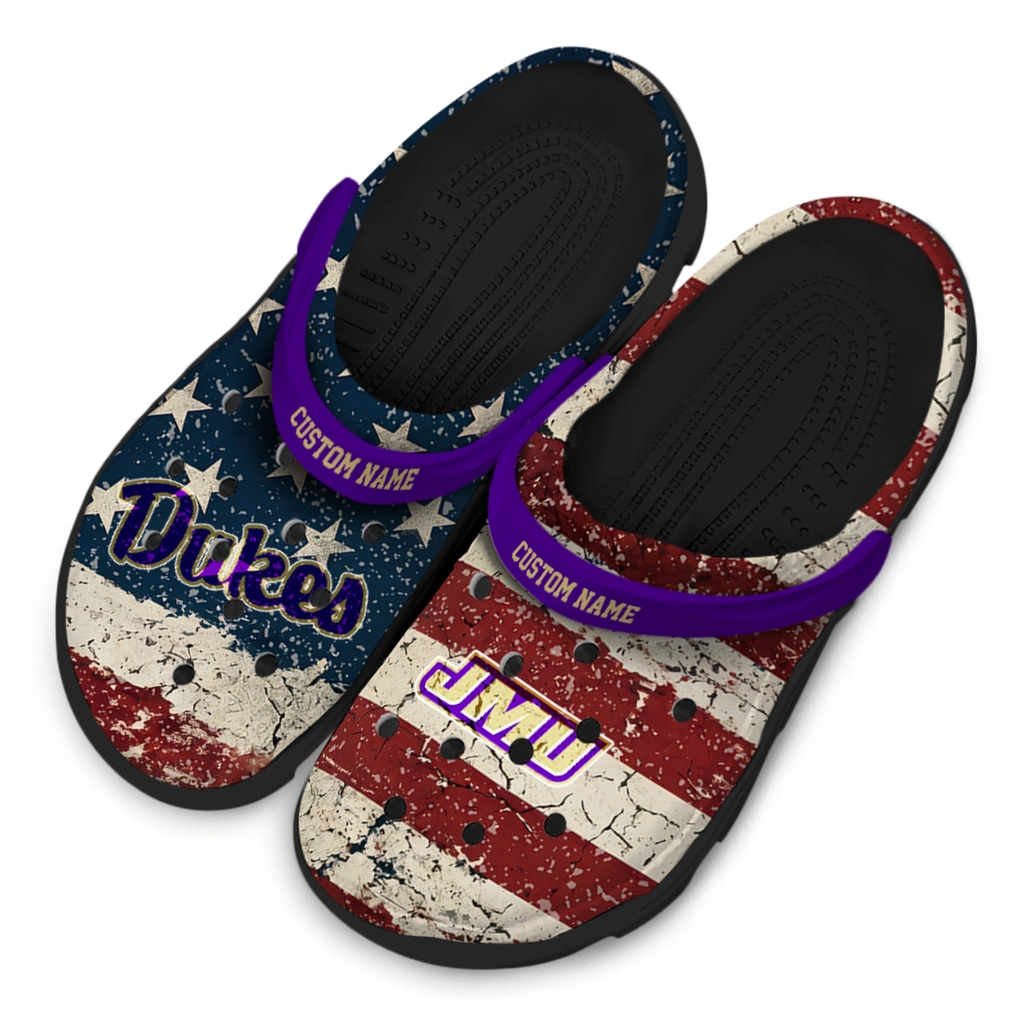 james-madison-dukes-clog-custom-distressed-stripes-purple-red-blue-latest-model.webp