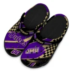 james-madison-dukes-clog-personalized-checkered-streaks-purple-black-best-selling.webp
