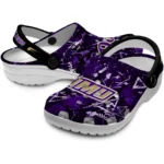 james-madison-dukes-clog-personalized-graffiti-burst-purple-black-best-selling.webp