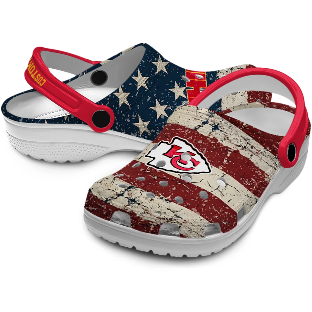 kansas-city-chiefs-clog-personalized-distressed-stripes-red-blue-high-quality.webp