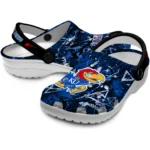 kansas-jayhawks-clog-custom-graffiti-burst-blue-black-best-selling.webp