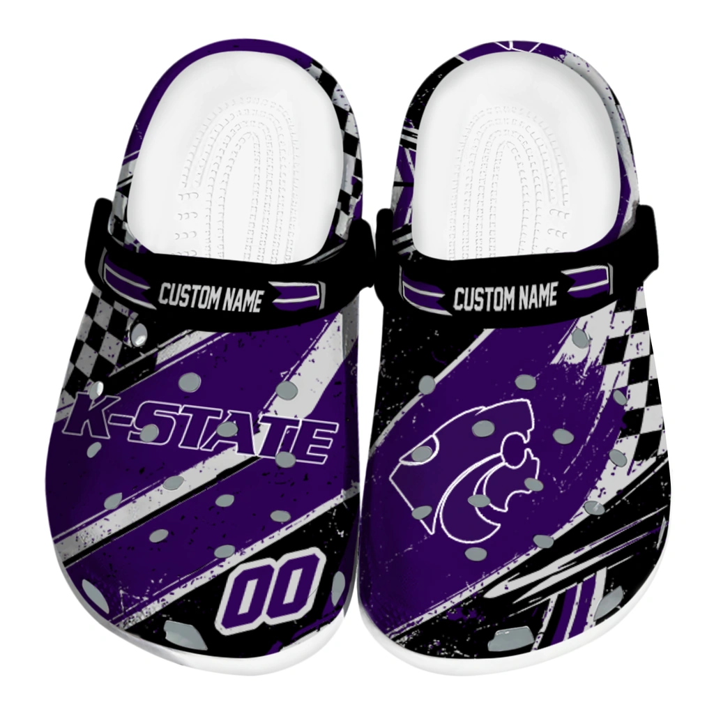 kansas-state-wildcats-clog-personalized-checkered-streaks-purple-black-best-selling.webp kansas state wildcats clog personalized checkered streaks purple black best selling