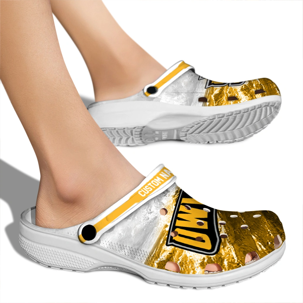 kennesaw-state-owls-clog-personalized-wave-swirl-gold-white-fashion-forward.webp