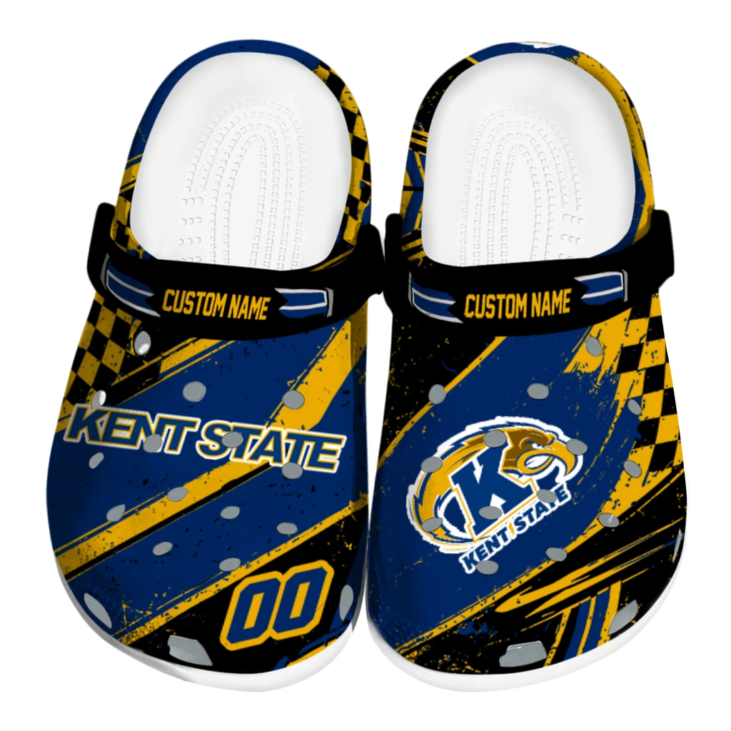 kent-state-golden-flashes-clog-customized-checkered-streaks-navy-blue-black-best-selling.webp kent state golden flashes clog customized checkered streaks navy blue black best selling