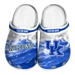 Kentucky Wildcats Clogs - Customized Wave Swirl Blue White 1 kentucky-wildcats-clog-customized-wave-swirl-blue-white-best-selling.webp
