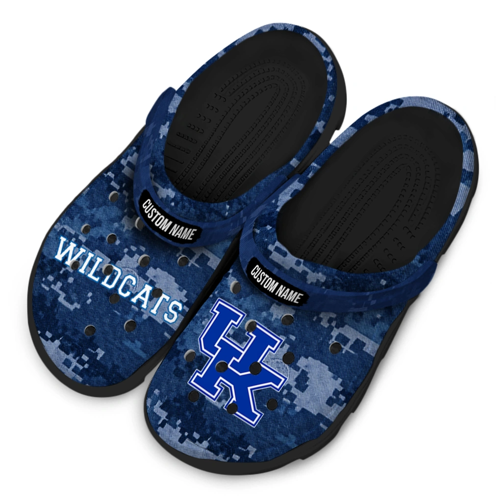 kentucky-wildcats-clog-personalized-digital-camo-blue-latest-model.webp