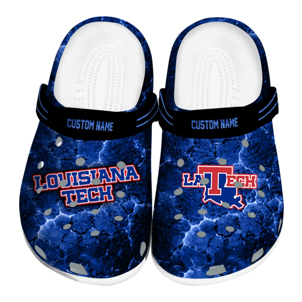 la-tech-clog-personalized-cracked-energy-blue-black-best-selling.webp la tech clog personalized cracked energy blue black best selling