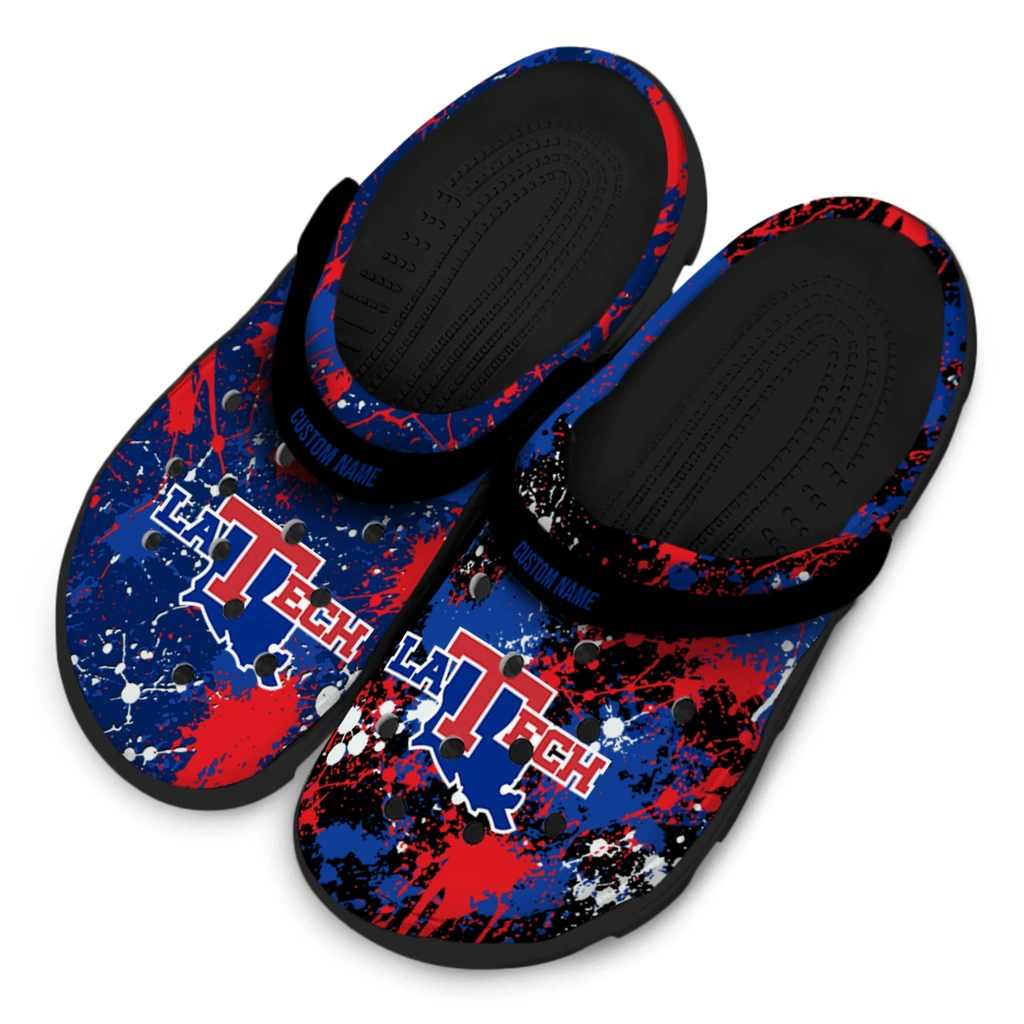 la-tech-clog-personalized-splatter-splash-blue-black-latest-model.webp