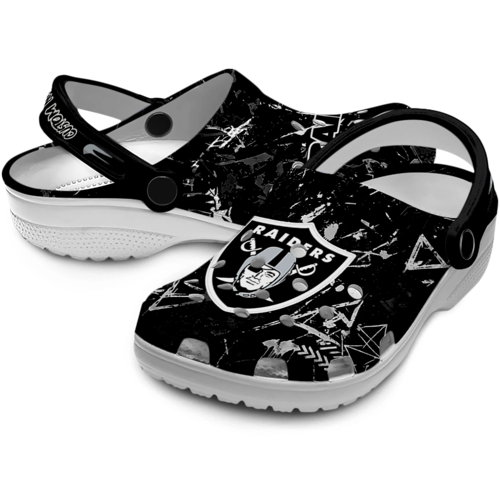 las-vegas-raiders-clog-personalized-graffiti-burst-black-high-quality.webp