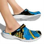 los-angeles-chargers-clog-custom-checkered-streaks-blue-black-best-selling.webp