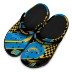 los-angeles-chargers-clog-custom-checkered-streaks-blue-black-best-selling.webp