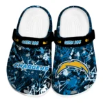 Los Angeles Chargers Clogs - Custom Graffiti Burst Blue Black 1 los-angeles-chargers-clog-custom-graffiti-burst-blue-black-best-selling.webp