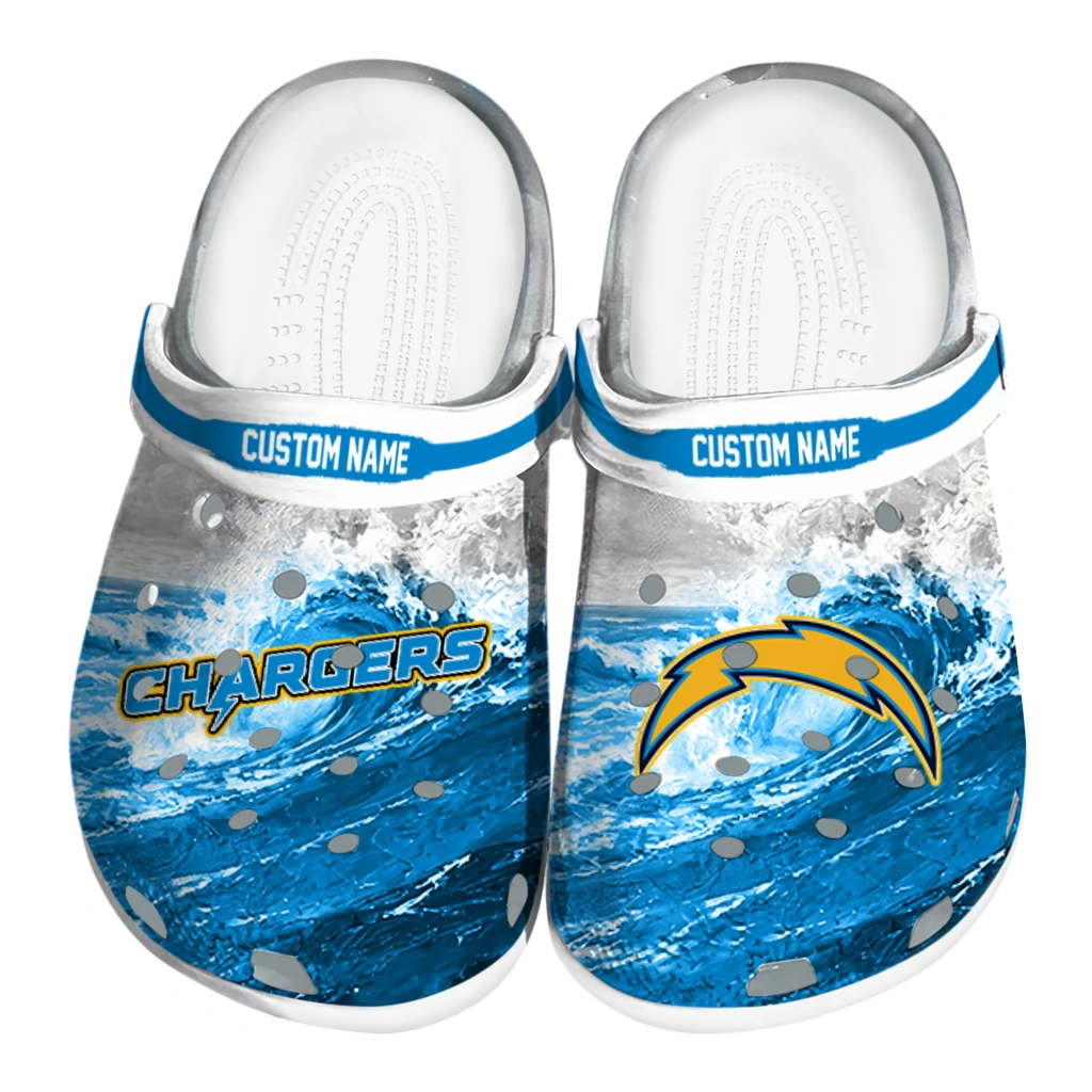 los-angeles-chargers-clog-custom-wave-swirl-blue-white-best-selling.webp los angeles chargers clog custom wave swirl blue white best selling