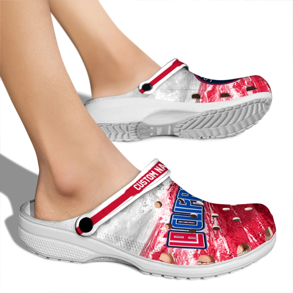 los-angeles-clippers-clog-custom-wave-swirl-red-white-fashion-forward.webp