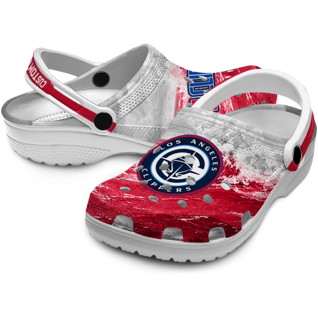 los-angeles-clippers-clog-custom-wave-swirl-red-white-high-quality.webp