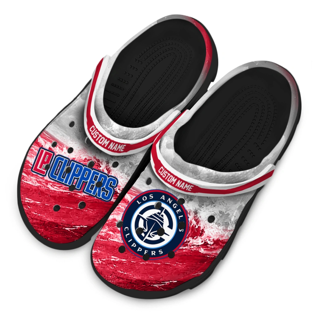 los-angeles-clippers-clog-custom-wave-swirl-red-white-latest-model.webp