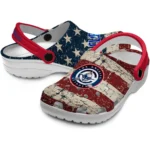 los-angeles-clippers-clog-customized-distressed-stripes-red-blue-best-selling.webp