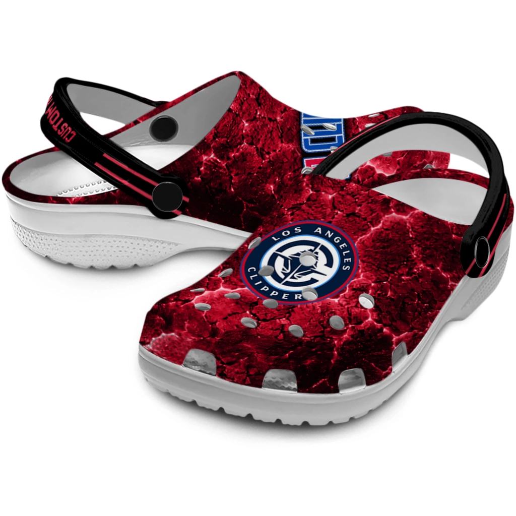 los-angeles-clippers-clog-personalized-cracked-energy-red-black-high-quality.webp