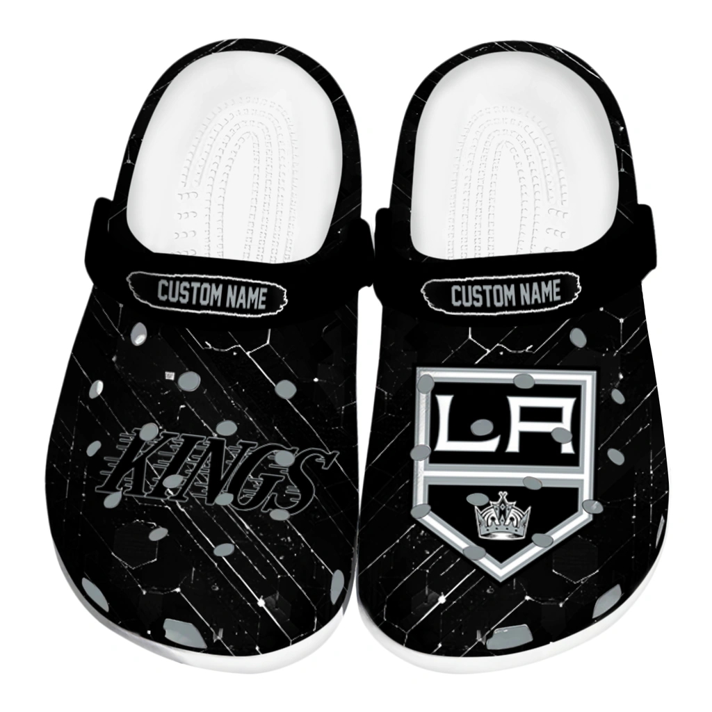 los-angeles-kings-clog-personalized-circuit-geometry-black-best-selling.webp los angeles kings clog personalized circuit geometry black best selling