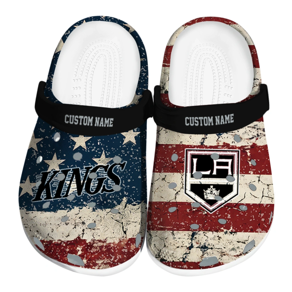 los-angeles-kings-clog-personalized-distressed-stripes-black-red-blue-best-selling.webp los angeles kings clog personalized distressed stripes black red blue best selling