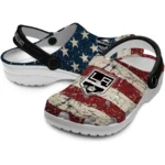 los-angeles-kings-clog-personalized-distressed-stripes-black-red-blue-best-selling.webp