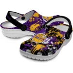 los-angeles-lakers-clog-custom-splatter-splash-purple-black-best-selling.webp