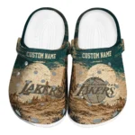 Los Angeles Lakers Clogs - Personalized Cracked Landscape Fir Green Beige 1 los-angeles-lakers-clog-personalized-cracked-landscape-fir-green-beige-best-selling.webp