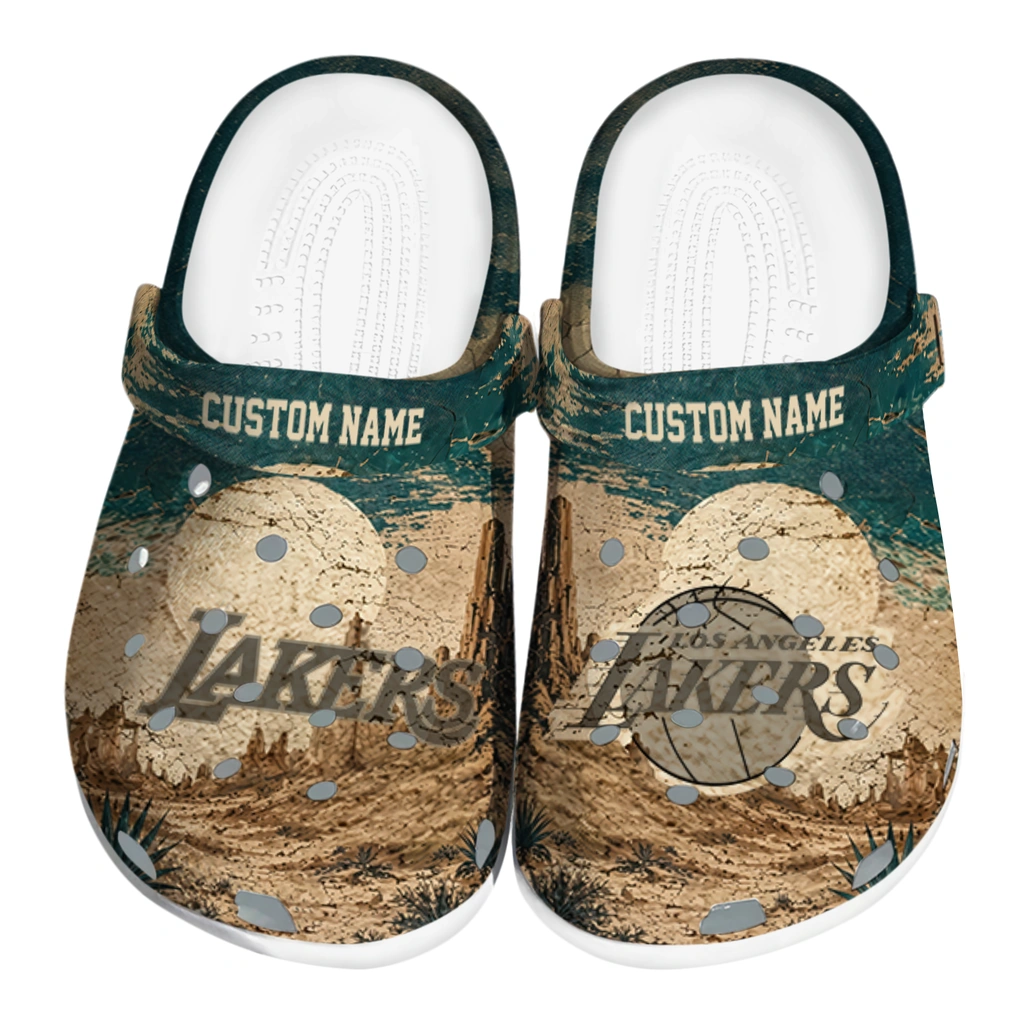 los-angeles-lakers-clog-personalized-cracked-landscape-fir-green-beige-best-selling.webp los angeles lakers clog personalized cracked landscape fir green beige best selling