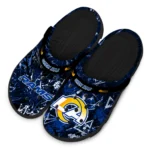 los-angeles-rams-clog-customized-graffiti-burst-blue-black-best-selling.webp