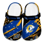 Los Angeles Rams Clogs – Personalized Circuit Geometry Blue Black 1