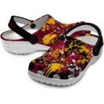 louisiana-monroe-warhawks-clog-custom-splatter-splash-red-black-best-selling.webp