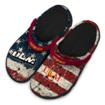 louisiana-monroe-warhawks-clog-personalized-distressed-stripes-red-blue-best-selling.webp