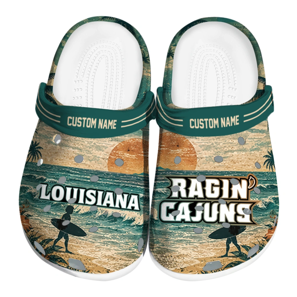 louisiana-ragin-cajuns-clog-custom-wave-scene-fir-green-best-selling.webp louisiana ragin cajuns clog custom wave scene fir green best selling