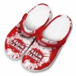 Louisiana Ragin Cajuns Clogs Splatter Graphics Best Selling