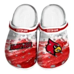 Louisville Cardinals Clogs - Personalized Wave Swirl Red White 1 louisville-cardinals-clog-personalized-wave-swirl-red-white-best-selling.webp