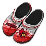louisville-cardinals-clog-personalized-wave-swirl-red-white-best-selling.webp