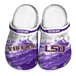 LSU Tigers Clogs - Custom Wave Swirl Purple White 1 lsu-tigers-clog-custom-wave-swirl-purple-white-best-selling.webp