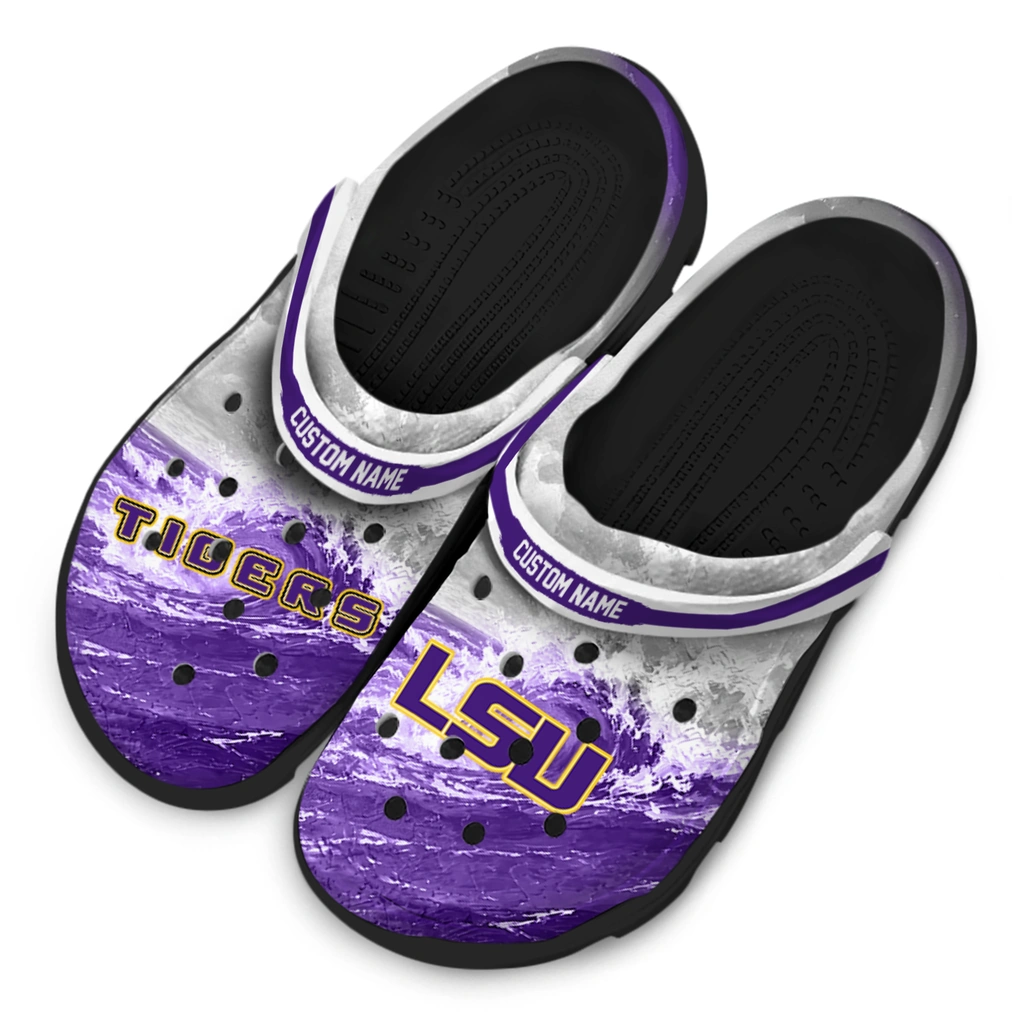 lsu-tigers-clog-custom-wave-swirl-purple-white-latest-model.webp