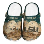 LSU Tigers Clogs - Customized Cracked Landscape Fir Green Beige 1 lsu-tigers-clog-customized-cracked-landscape-fir-green-beige-best-selling.webp