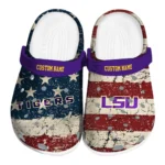 lsu-tigers-clog-customized-distressed-stripes-purple-red-blue-best-selling.webp